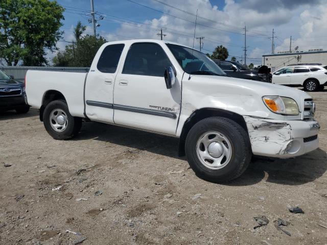 5TBRU34116S481939 - 2006 TOYOTA TUNDRA ACCESS CAB SR5 WHITE photo 4