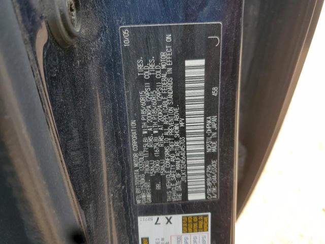 JTLKT324564045703 - 2006 TOYOTA SCION XB 蓝色 照片 12