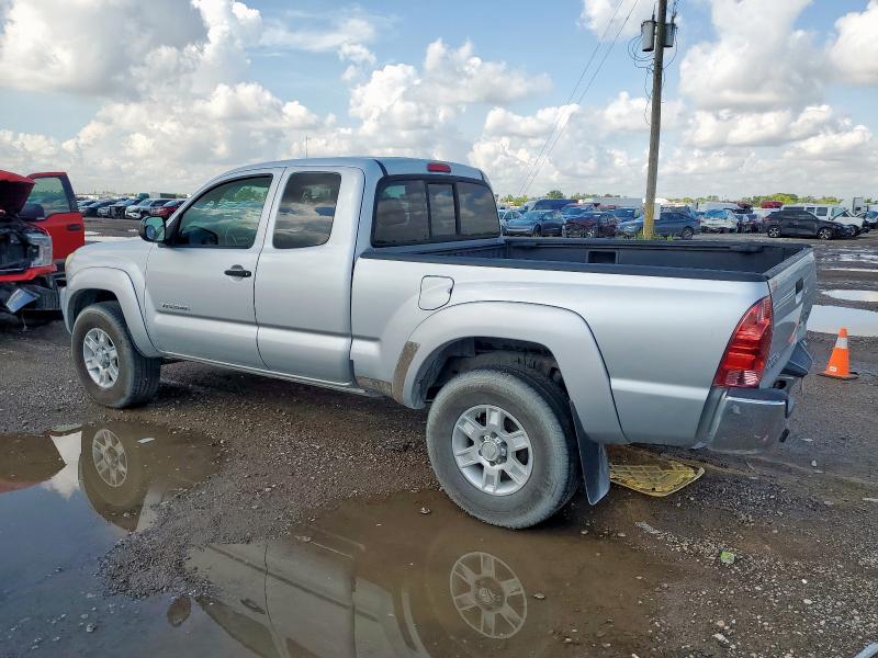 5TETU62NX8Z523096 - 2008 TOYOTA TACOMA PRERUNNER ACCESS CAB SILVER photo 2