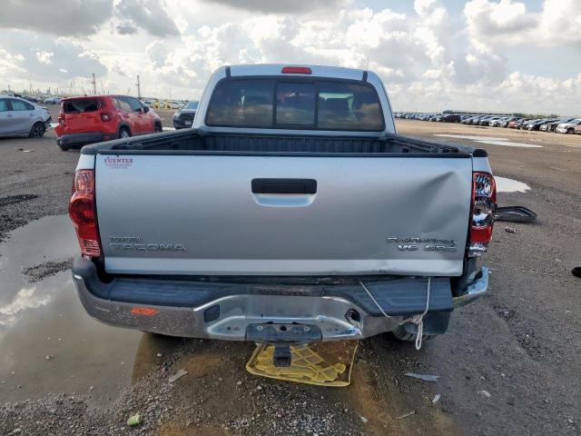 5TETU62NX8Z523096 - 2008 TOYOTA TACOMA PRERUNNER ACCESS CAB SILVER photo 6