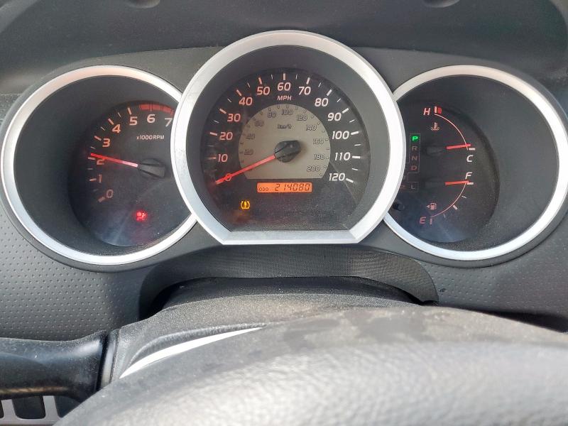 5TETU62NX8Z523096 - 2008 TOYOTA TACOMA PRERUNNER ACCESS CAB SILVER photo 9