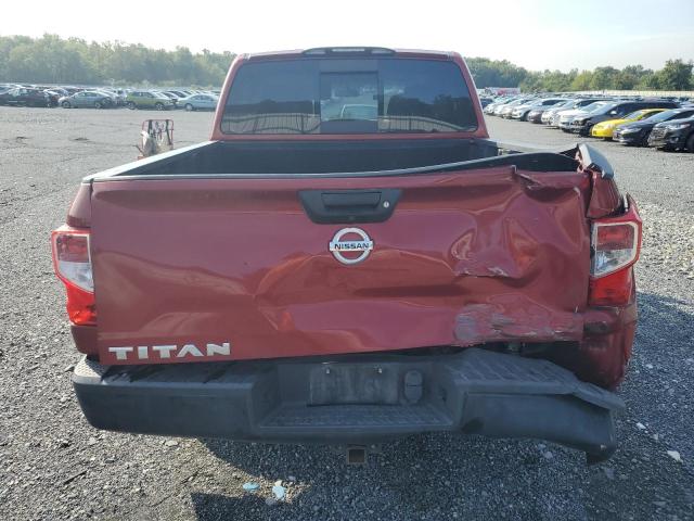 1N6AA1EK1JN501644 - 2018 NISSAN TITAN S MAROON photo 6