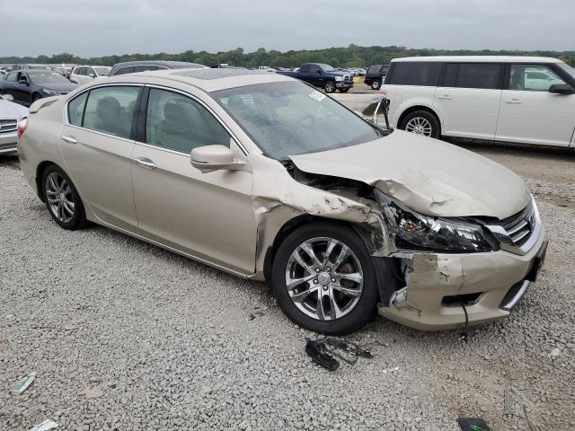 1HGCR3F80DA044230 - 2013 HONDA ACCORD EXL TAN photo 4