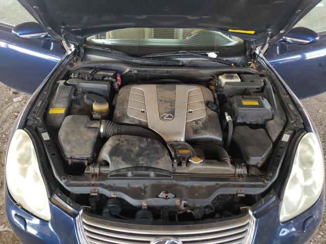 JTHFN48Y520019352 - 2002 LEXUS SC 430 BLUE photo 11