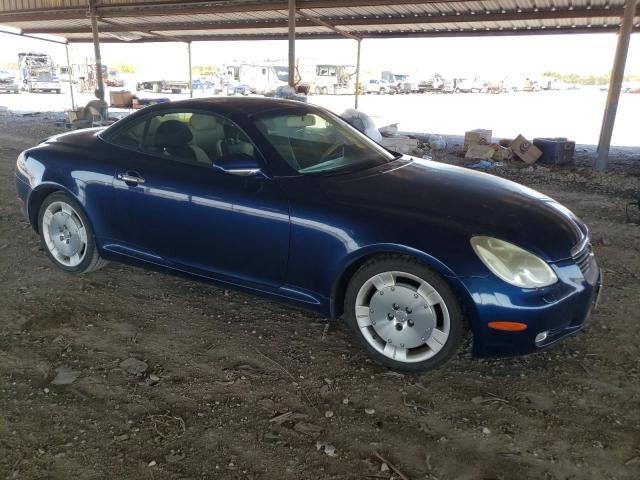 JTHFN48Y520019352 - 2002 LEXUS SC 430 BLUE photo 4