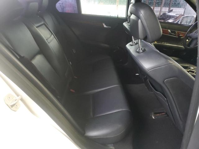 WDDGF8BB2BR145734 - 2011 MERCEDES-BENZ C 300 4MATIC WHITE photo 10