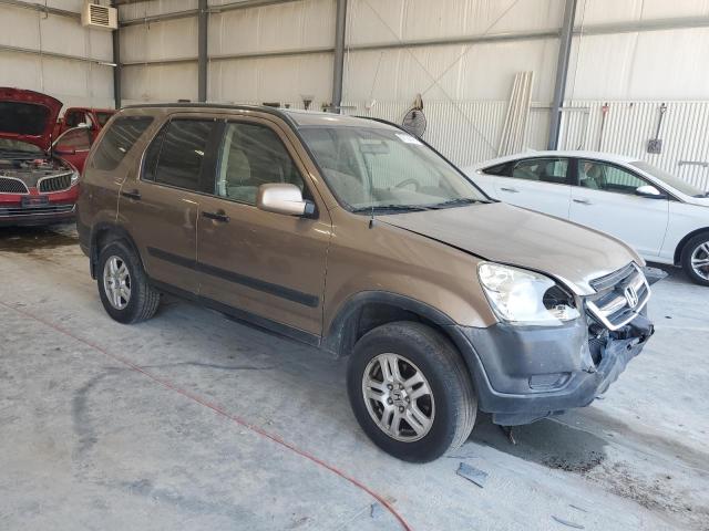 JHLRD78884C057066 - 2004 HONDA CR-V EX TAN photo 4