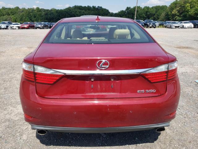 JTHBK1GGXD2051865 - 2013 LEXUS ES 350 RED photo 6