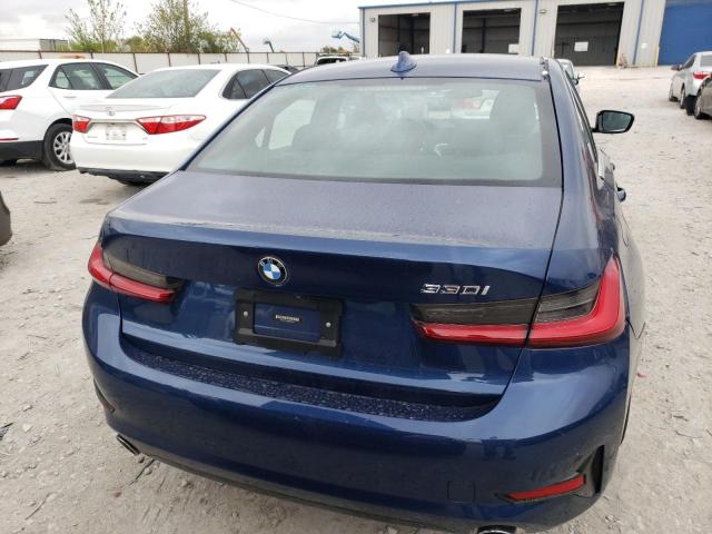 3MW5R1J06M8B92906 - 2021 BMW 330I BLUE photo 6