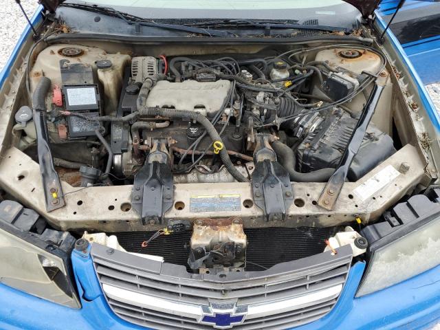 2G1WF52E749342399 - 2004 CHEVROLET IMPALA TWO TONE photo 11