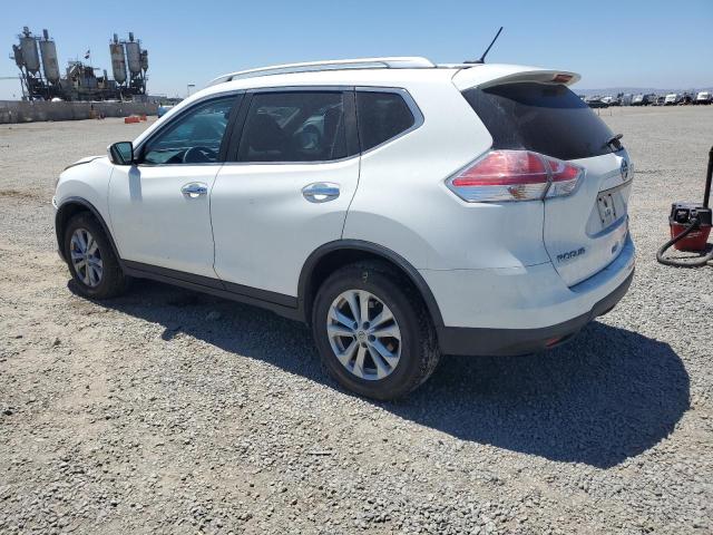 KNMAT2MVXGP644295 - 2016 NISSAN ROGUE S WHITE photo 2