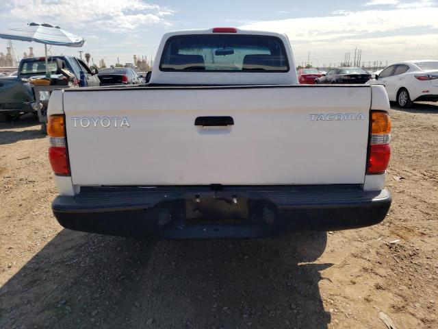 5TENL42N83Z206152 - 2003 TOYOTA TACOMA WHITE photo 6