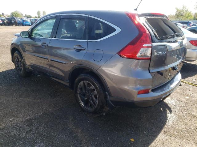 2HKRM4H44FH118865 - 2015 HONDA CR-V SE GRAY photo 2