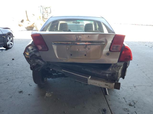 JHMES26742S003201 - 2002 HONDA CIVIC EX TAN photo 6