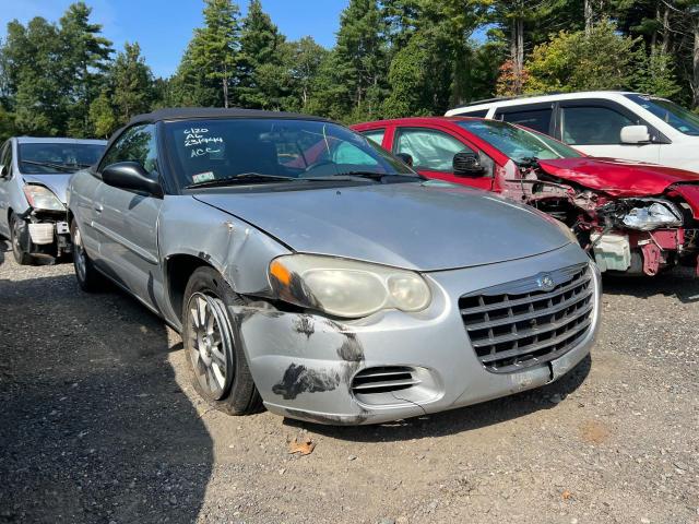 1C3EL75R44N324823 - 2004 CHRYSLER SEBRING GTC SILVER photo 1