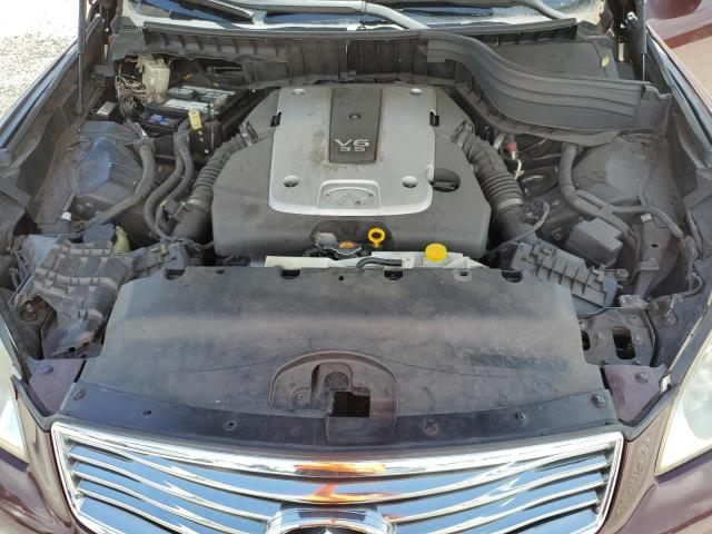 JN1AJ0HP5BM801069 - 2011 INFINITI EX35 BASE BURGUNDY photo 12