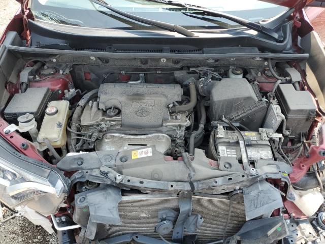 JTMZFREV7JD114442 - 2018 TOYOTA RAV4 LE أحمر صورة 12