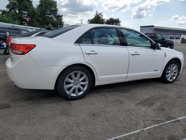 3LNDL2L3XBR775866 - 2011 LINCOLN MKZ HYBRID WHITE photo 3