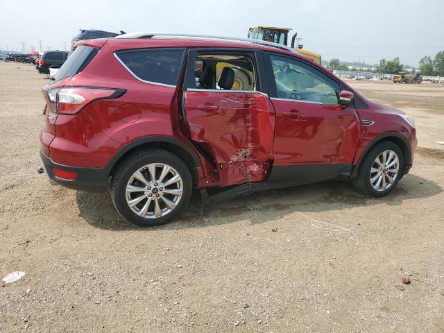 1FMCU9J93JUA80287 - 2018 FORD ESCAPE TITANIUM 红色 照片 3