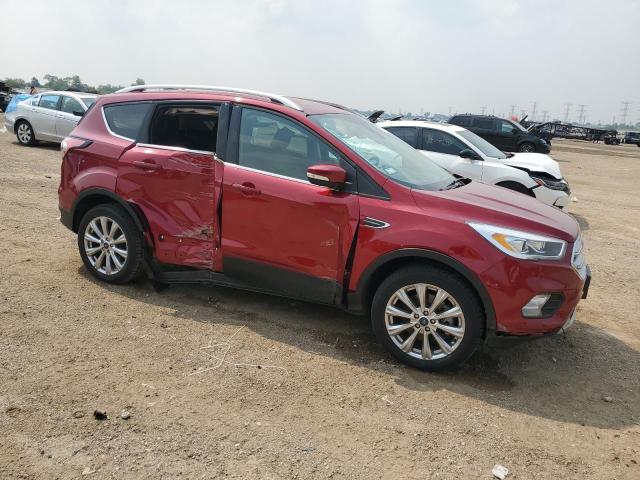 1FMCU9J93JUA80287 - 2018 FORD ESCAPE TITANIUM 红色 照片 4
