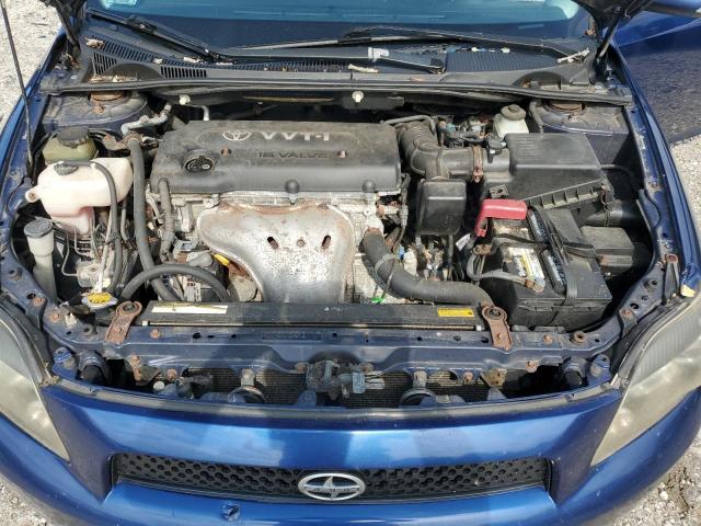 JTKDE167590289167 - 2009 TOYOTA SCION TC BLUE photo 11