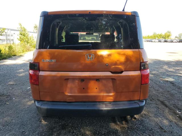 5J6YH18786L800274 - 2006 HONDA ELEMENT EX ORANGE photo 6