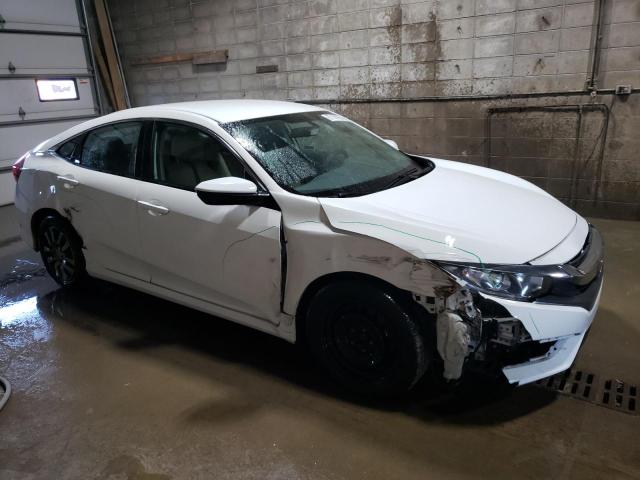 19XFC2F50JE204239 - 2018 HONDA CIVIC LX WHITE photo 4