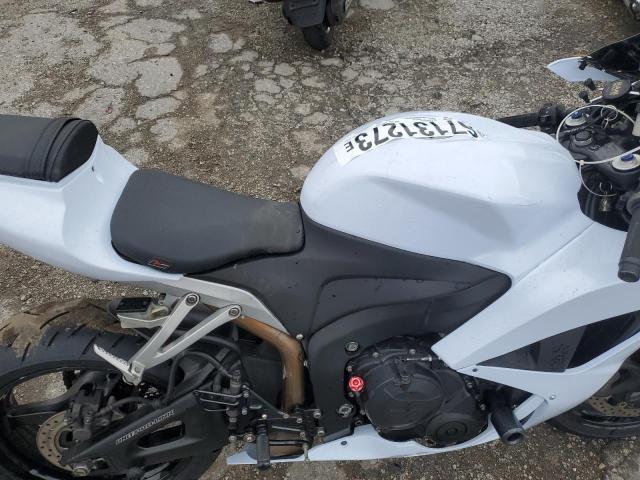 JH2PC40018M103338 - 2008 HONDA CBR600 RR WHITE photo 5