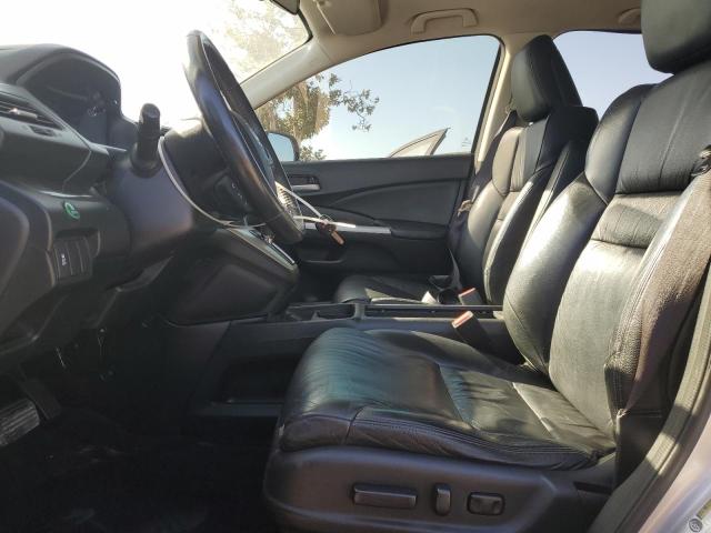 5J6RM4H74CL801869 - 2012 HONDA CR-V EXL SILVER photo 7