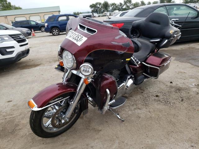 1HD1FCM19EB688601 - 2014 HARLEY-DAVIDSON FLHTCU ULTRA CLASSIC ELECTRA GLIDE MAROON photo 2