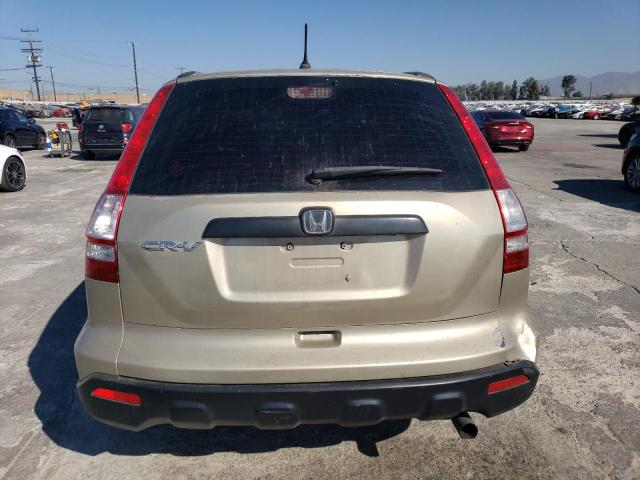 JHLRE38388C054054 - 2008 HONDA CR-V LX GOLD photo 6