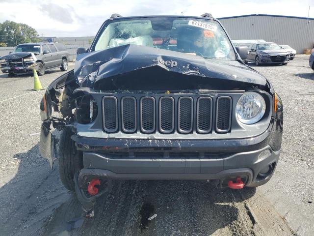 ZACCJBCB2HPG41420 - 2017 JEEP RENEGADE TRAILHAWK BLACK photo 5