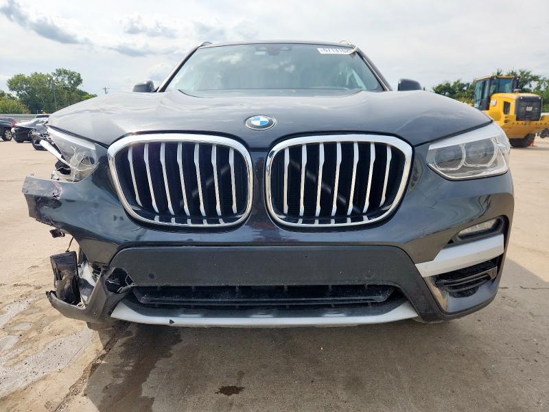 5UXTY3C03LLU71127 - 2020 BMW X3 SDRIVE30I GRAY photo 5