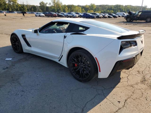 1G1YS2D63G5610360 - 2016 CHEVROLET CORVETTE Z06 2LZ WHITE photo 2