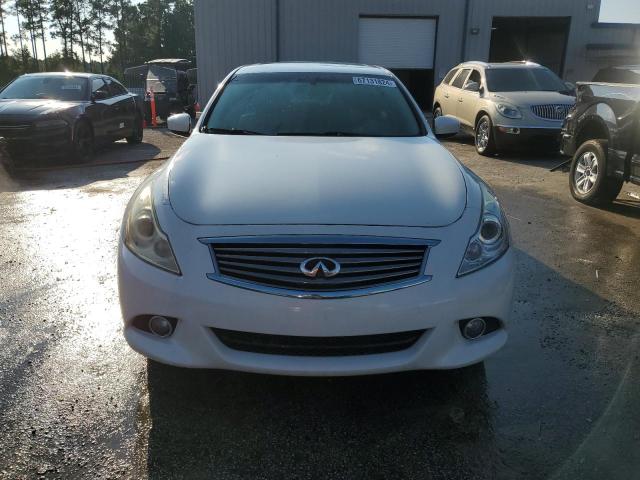 JN1DV6AP8BM604055 - 2011 INFINITI G25 BASE WHITE photo 5