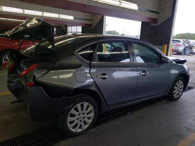 3N1AB7AP9FL661110 - 2015 NISSAN SENTRA S GRAY photo 3