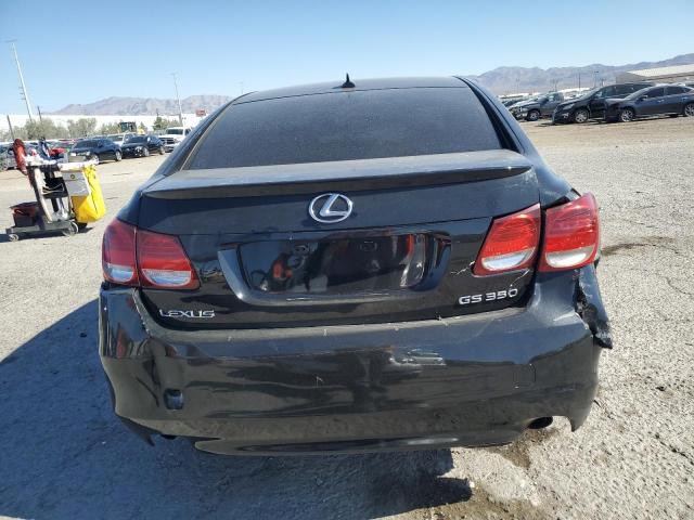 JTHBE96S580036445 - 2008 LEXUS GS 350 BLACK photo 6