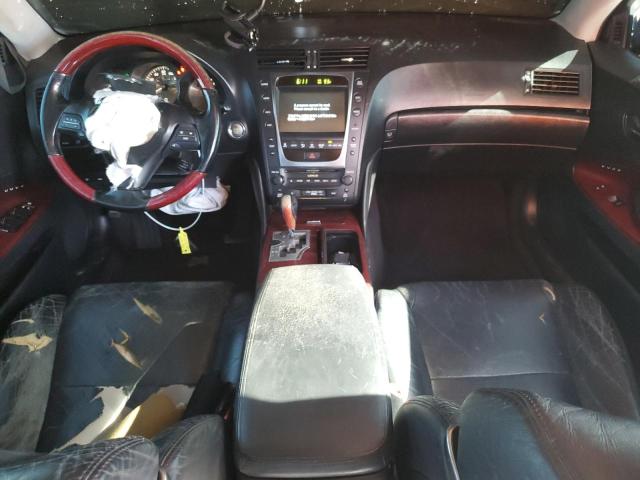 JTHBE96S580036445 - 2008 LEXUS GS 350 BLACK photo 8