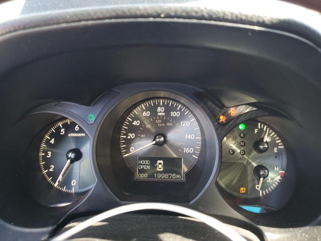JTHBE96S580036445 - 2008 LEXUS GS 350 BLACK photo 9