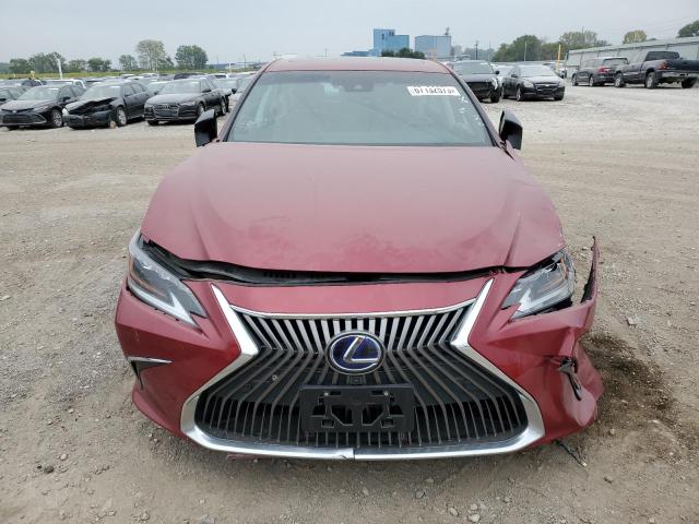 58AE21B14LU007045 - 2020 LEXUS ES 300H LUXURY RED photo 5