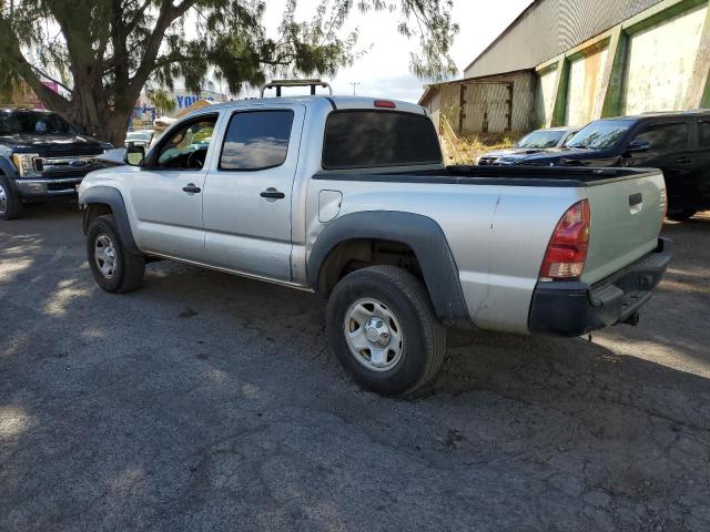 5TEJU62N48Z502123 - 2008 TOYOTA TACOMA DOUBLE CAB PRERUNNER SILVER photo 2
