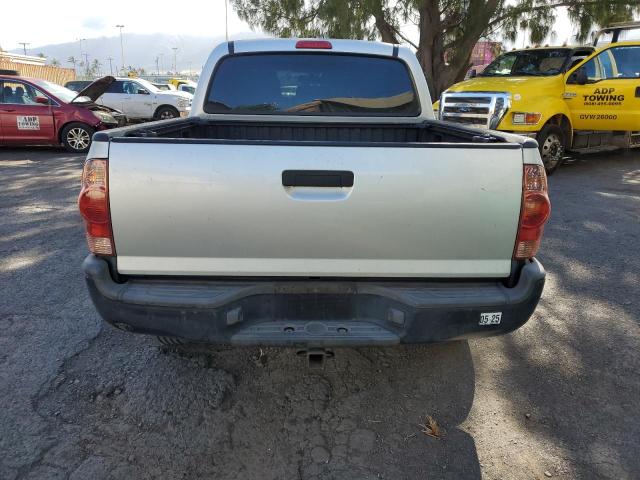 5TEJU62N48Z502123 - 2008 TOYOTA TACOMA DOUBLE CAB PRERUNNER SILVER photo 6