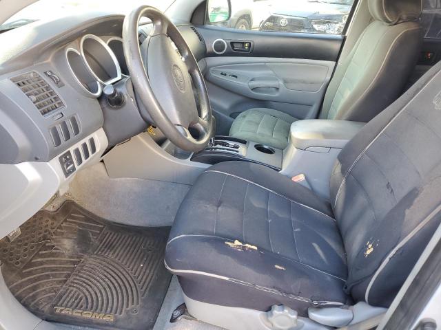 5TEJU62N48Z502123 - 2008 TOYOTA TACOMA DOUBLE CAB PRERUNNER SILVER photo 7