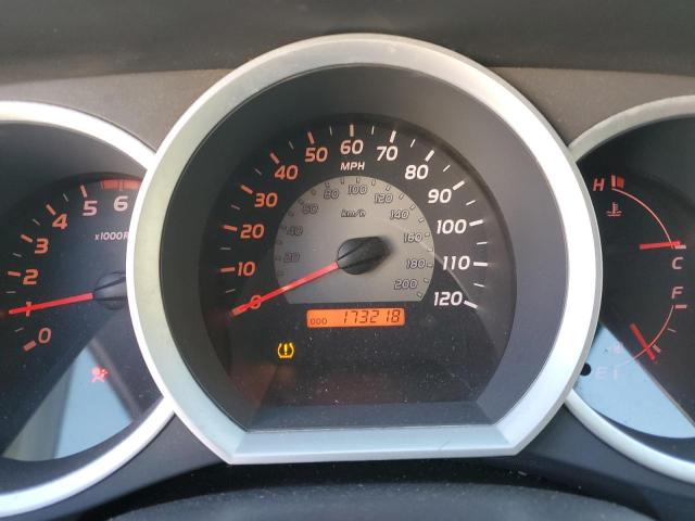 5TEJU62N48Z502123 - 2008 TOYOTA TACOMA DOUBLE CAB PRERUNNER SILVER photo 9