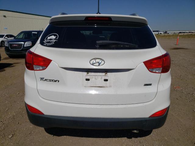 KM8JUCAG5EU878962 - 2014 HYUNDAI TUCSON GLS WHITE photo 6