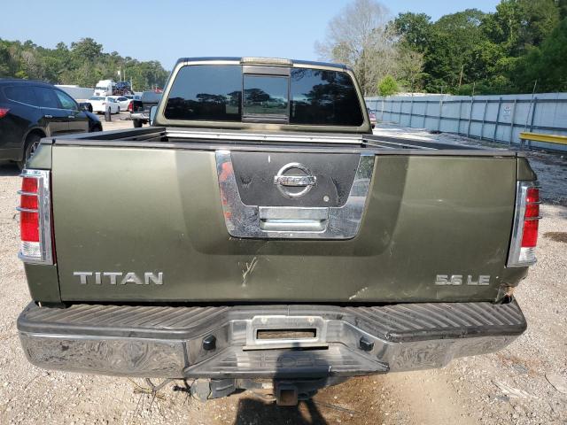 1N6AA06AX4N575388 - 2004 NISSAN TITAN XE GREEN photo 6