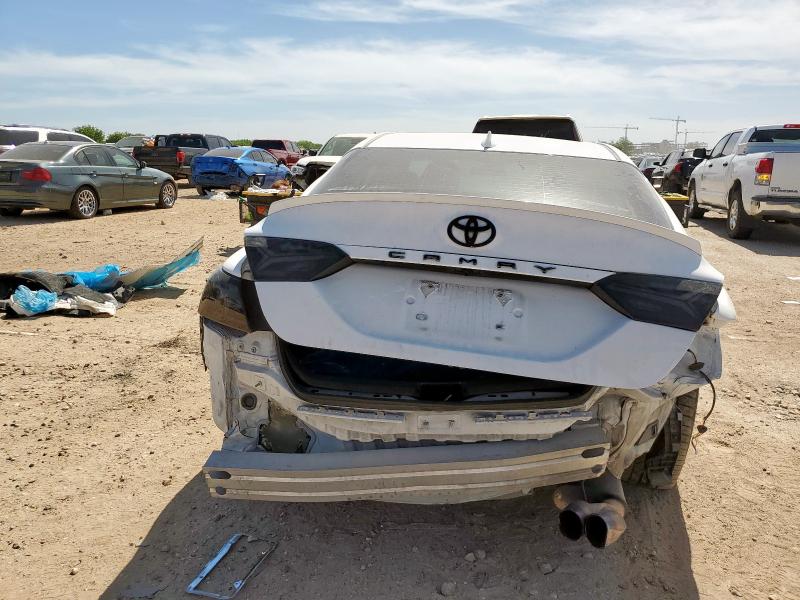 4T1G11AK3NU661504 - 2022 TOYOTA CAMRY SE WHITE photo 6