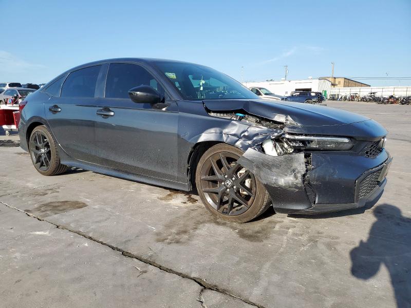 2HGFE2F54SH501936 - 2025 HONDA CIVIC SPORT GRAY photo 4