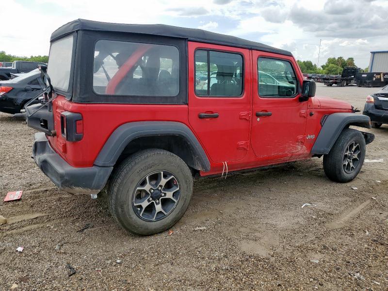 1C4HJXDN5JW198071 - 2018 JEEP WRANGLER U SPORT RED photo 3