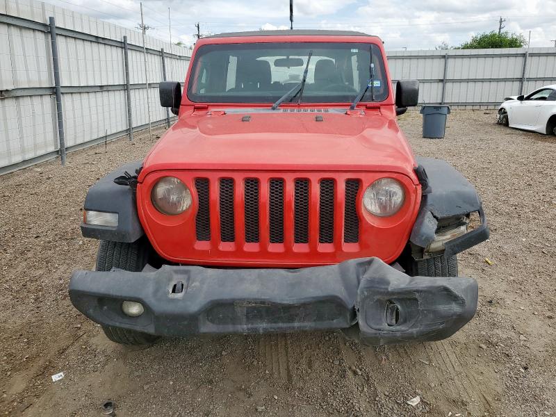 1C4HJXDN5JW198071 - 2018 JEEP WRANGLER U SPORT RED photo 5